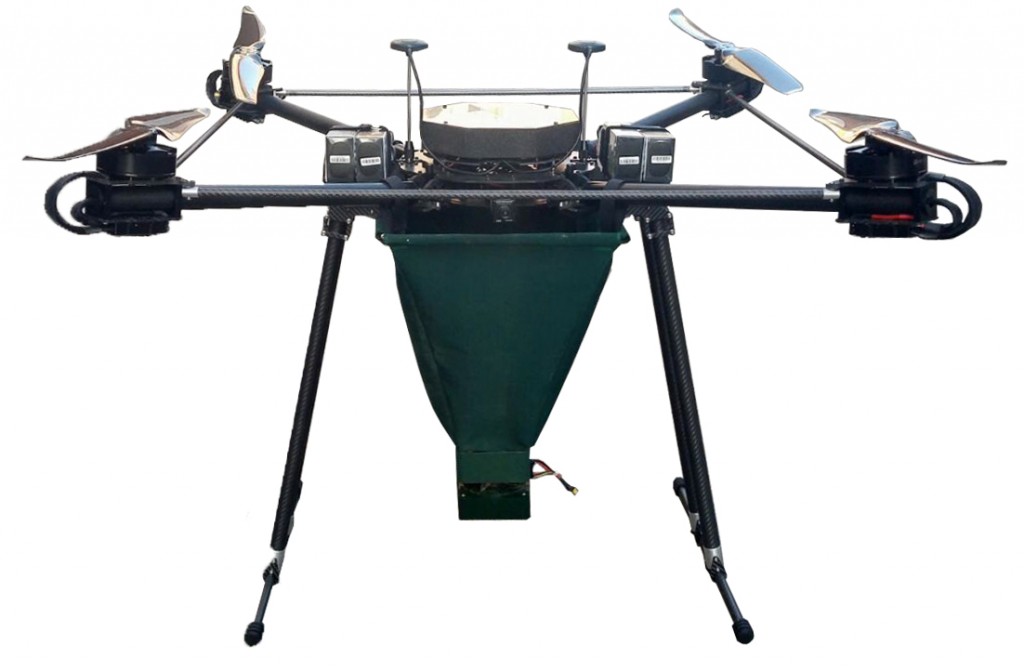 agricultura de precisió amb dron - reforestació