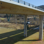 Inspeccions industrials amb dron - inspecció viaductes