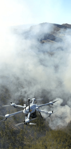 Seguretat amb dron - control d'incendis