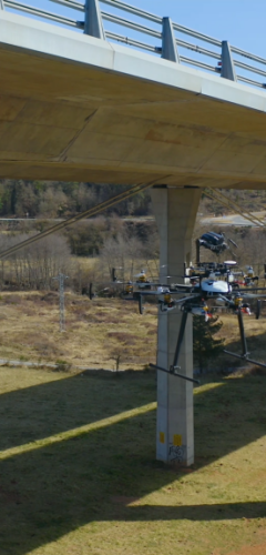 Inspeccions industrials amb dron - inspecció viaductes